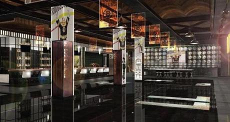 A rendering of the Legends Club at TD Garden. 
